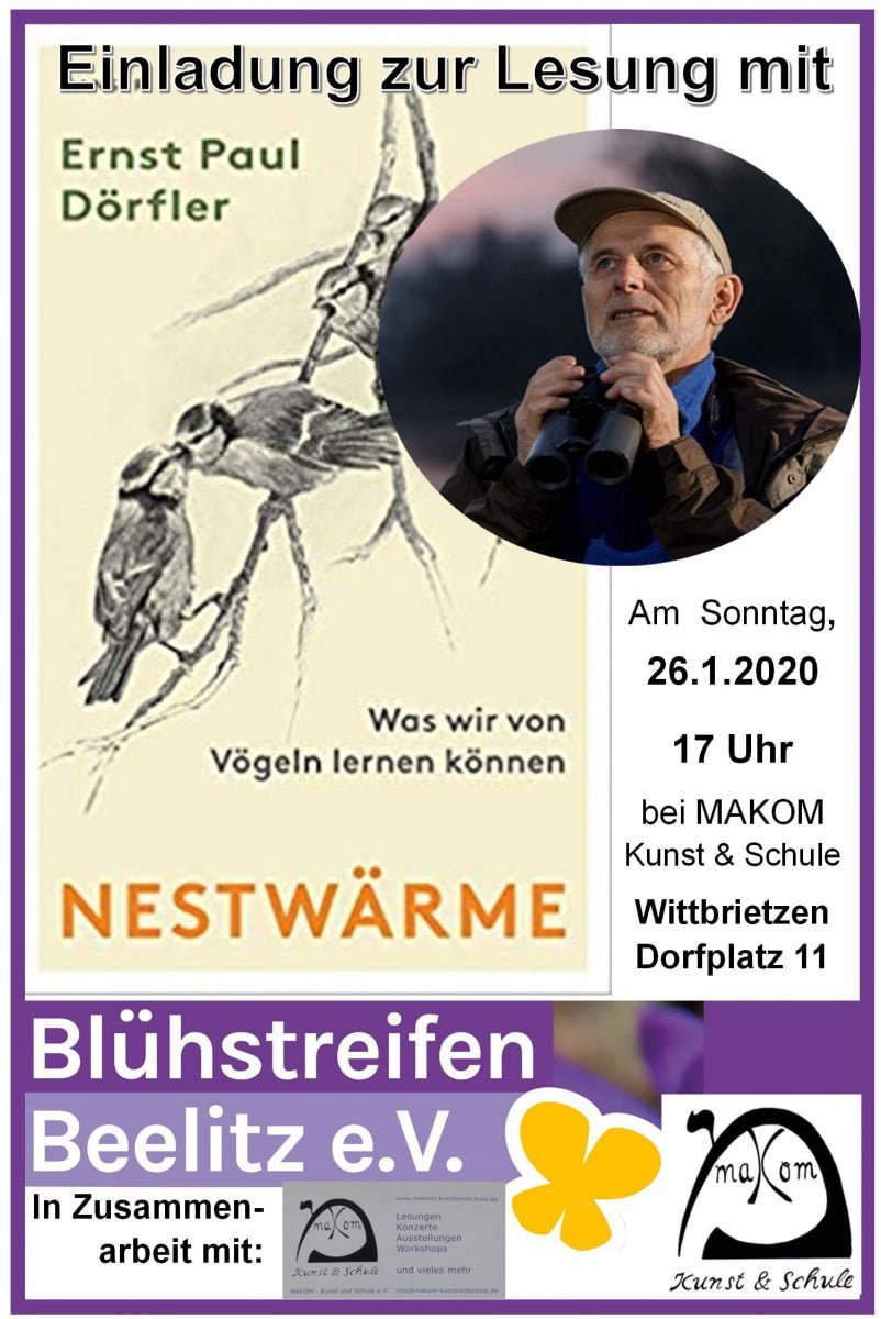 Einladung zur Lesung am 26.1.2020